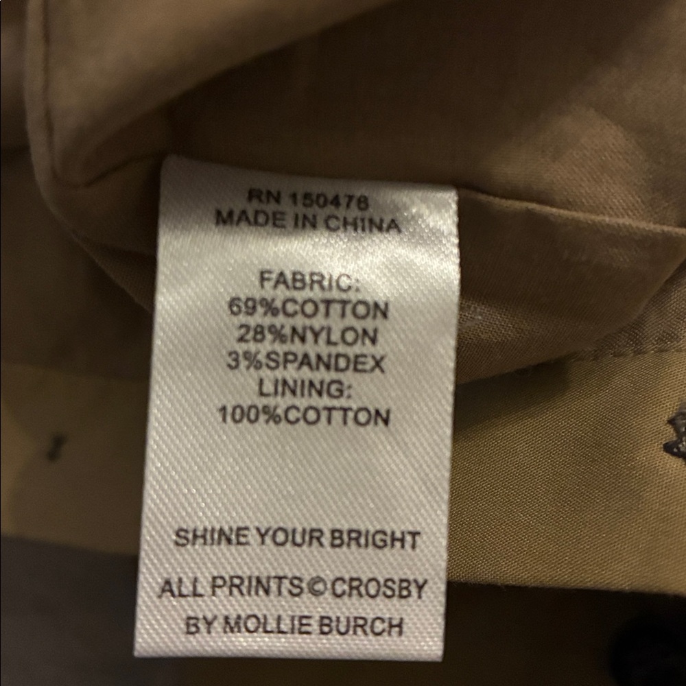 CROSBY by Mollie Burch Olive Button-Up Midi Dress - Picture 7 of 7